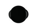 Cal Mil Melamine Round Black Cocotte, 7 inch Dia. x 1.375 inch Height