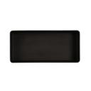 Cal-Mil Hudson Black Rectangle Melamine Bowl, 13 inch Width x 6 inch Depth x 3 inch Height -- 3 per case