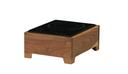 Cal Mil Sydney Walnut Induction Unit, 12.75 inch Width x 15.875 inch Depth x 7 inch Height