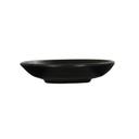Cal-Mil Nomi Melamine Black 2.5 Ounce Sauce Plate, 4 inch Width x 1 inch Height