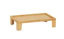 Cal Mil Sydney Oak Taper Leg Riser, 12 inch Width x 20 inch Depth x 6 inch Height