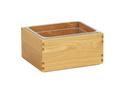 Cal Mil Sydney Oak Ice Housing, 13.25 inch Width x 11 inch Depth x 7.25 inch Height