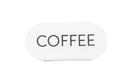 Cal Mil Juno Oval Coffee Tent, 4.5 inch Width x 2 inch Height