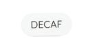 Cal Mil Juno Oval Decaf Tent, 4.5 inch Width x 2 inch Height -- 6 per case