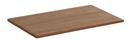 Cal Mil Sydney Walnut Serving Flats, 12 inch Width x 20 inch Depth x 0.75 inch Height
