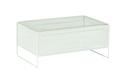 Cal Mil Juno White Ice Box, 21 inch Width x 13 inch Depth x 9 inch Height