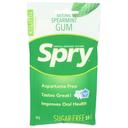 Spry Sugar-free Spearmint Dental Defense Gum, 55 count -- 12 per case