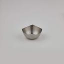 American Metalcraft Satin Stainless Steel Squound Snack Bowl, 3 Ounce