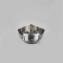 American Metalcraft Hammered Stainless Steel Squound Snack Bowl, 9 1/2 Ounce