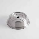 American Metalcraft Round Standard Stocked Stainless Steel Plate Cover for 8 1/16 to 8 1/4 inch Dia Standard or Wide Foot Plate