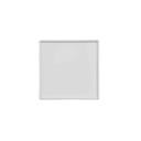 American Metalcraft Unity Collection Square Melamine Mocha Plate, 6 inch