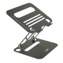 Uncaged Ergonomics Anodized Aluminum Space Gray RISE Adjustable Laptop Desk Stand