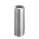 Service Ideas Stainless Steel Brushed Finish Unprinted Mesh Top Condiment Shaker, 6 Ounce Capacity