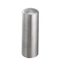 Service Ideas Stainless Steel Brushed Finish Unprinted Multihole Top Condiment Shaker, 6 Ounce Capacity
