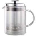 Service Ideas Clear Double Wall Glass Press, 0.6 Liter Capacity -- 24 per case