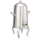 Service Ideas Flame Free Thermo-Urn Brushed Stainless Regal Style Vacuum Insulated Urn, 1.5 Gallon Capacity