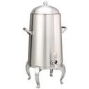 Service Ideas Flame Free Thermo-Urn Polished Stainless Regal Style Vacuum Insulated Urn, 5 Gallon Capacity
