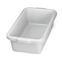 Tablecraft High Density Polyethylene Gray Under Counter Tote Box, 20.75 x 12 x 6.125 inch -- 12 per case