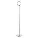 Tablecraft Chrome Plated Card Holder, 2.25 x 2.25 x 12 inch