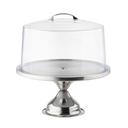 Tablecraft Cake Stand with Cover Set - Combo Pack, 13 x 13 x 13.75 inch