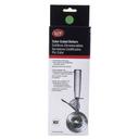 Tablecraft 18/8 Stainless Steel Green Size 12 Thumb Press Ice Cream Food Disher with Polyethylene Handle, 3 Ounce Capacity