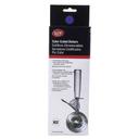 Tablecraft 18/8 Stainless Steel Orchid Size 40 Thumb Press Ice Cream Food Disher with Polyethylene Handle, 7/8 Ounce Capacity