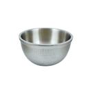 Tablecraft Remington Collection Stainless Steel Rice Pattern Round Double Wall Bowl, 12.625 x 12.625 x 7 inch