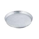 Tablecraft Galvanized Steel with Pebble Texture Round Diner Platter, 12.5 x 12.5 x 1.25 inch