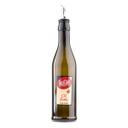 Tablecraft Dark Green Bottle with Stainless Steel Pourer, 17 Ounce -- 6 per case.