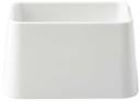 Tablecraft Sierra Collection Melamine White Sugar Packet Holder, 3.625 x 2.75 x 2.5 inch -- 12 per case