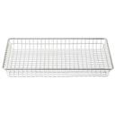 Tablecraft Stainless Steel Wire Rectangular Serving Basket, 12 x 8 x 1.5 inch