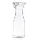 Tablecraft Clear Polycarbonate Carafe with Polypropylene Lid, 19 Ounce Capacity