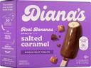 Dianas Real Bananas Double Dipped in Salted Caramel and Milk Chocolate, 12.08 Ounce -- 12 per case
