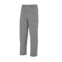 Mercer Culinary Black/White 4X Large Millennia Unisex Cook Pants in Hounds Tooth