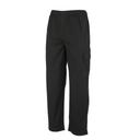 Mercer Culinary Black Large Genesis Unisex Chef Cargo Pant