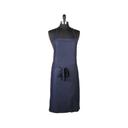 Mercer Culinary Navy Blue Genesis Bib Apron without Pocket