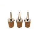 Barfly Stainless Steel Liquor Top for Bitters Bottles, set of 3