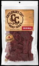 Cattlemens Cut Original Beef Jerky, 10 Ounce -- 6 per case