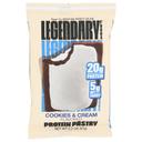 Legendary Foods Cookies and Cream Protein Pastry, 2.2 Ounce -- 10 per case