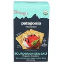 Patagonia Provisions Organic Sourdough Sea Salt Crackers, 4.4 Ounce -- 6 per case
