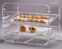 Rosseto Lucid Large Square Acrylic Bakery Box with Two Tray, 19 x 15.13 x 15.13 inch