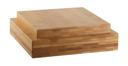 Rosseto Bamboo Base for 30 inch Multi Level Riser, 9.13 x 9.13 x 2.75 inch