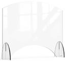 Rosseto Avant Guarde Acrylic Sneeze Guard with Pass Through Window, 36 x 28 inch