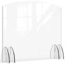 Rosseto Avant Guarde Acrylic Sneeze Guard, 48 x 40 inch