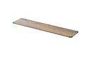 Rosseto Modulite Walnut Rectangular HPL Table Shelf, 59 Ã— 13.85 Ã— 0.3 inch