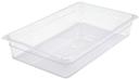 Winco Polyware Full Size Food Pan, 4 inch.