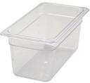 Winco Polyware 1/3-Size Food Pan, 6 inch.