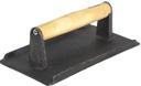 Winco Cast Iron Steak Weight, 9 x 5 1/4 inch.