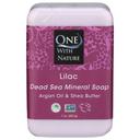 One With Nature Lilac Dead Sea Mineral Soap Bar, 7 Ounce