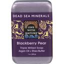 One With Nature Blackberry Pear Soap Bar, 7 Ounce -- 3 per case